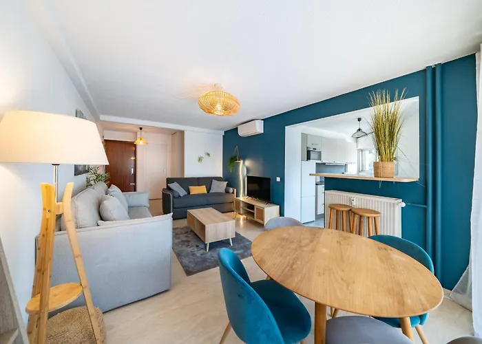 2 Pieces - Centre-ville - Grand Lit Double Apartman Cannes